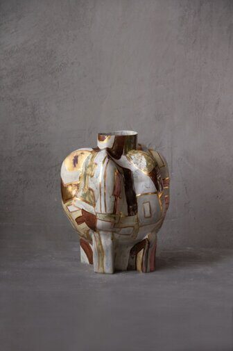 Vase "Tethys sand" limited edition